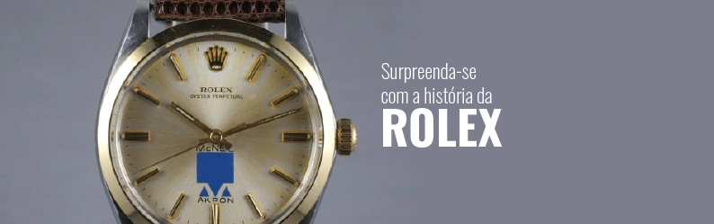 Surpreenda-se com a história da Rolex