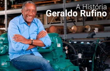 Conheça a trajetória de Geraldo Rufino, dono da JR Diesel